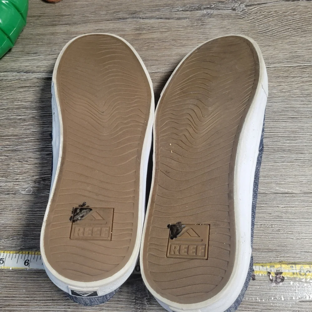 Reef Deckhand 3 Men’s Size 9.5‎ Shoes Blue Fabric Breathable